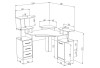 Стол компьютерный угловой СК-26, 1260х1260х1260